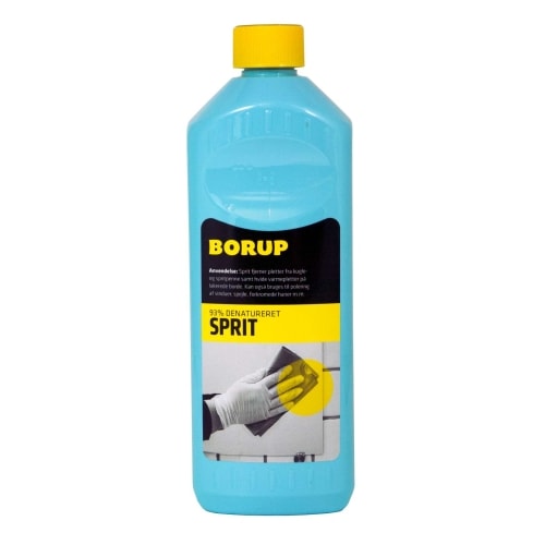 Borup sprit denatureret 93%. Dunk med 500 ml