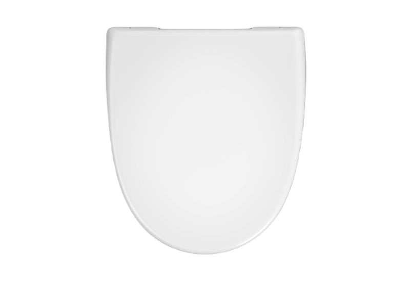 Nortiq iSeat Sign Slim toiletsæde sort med soft close og take off 43,1 x 37,6 cm