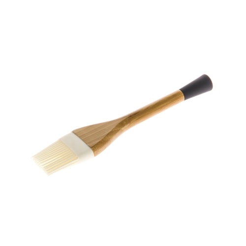 Maku marinadepensel i bambus med silikonebørster