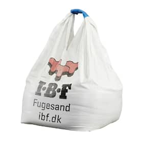 IBF Fugesand 0-4 mm ovntørret kvartssand 1000 kg big bag