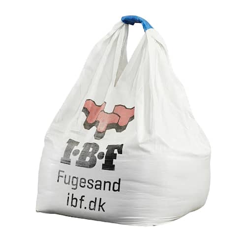 IBF Fugesand 0-4 mm ovntørret kvartssand 1000 kg big bag