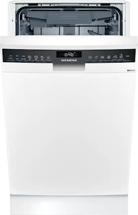 Siemens iQ500 opvaskemaskine til underbygning hvid 45 cm 10 kuverter SR45ZW09MS