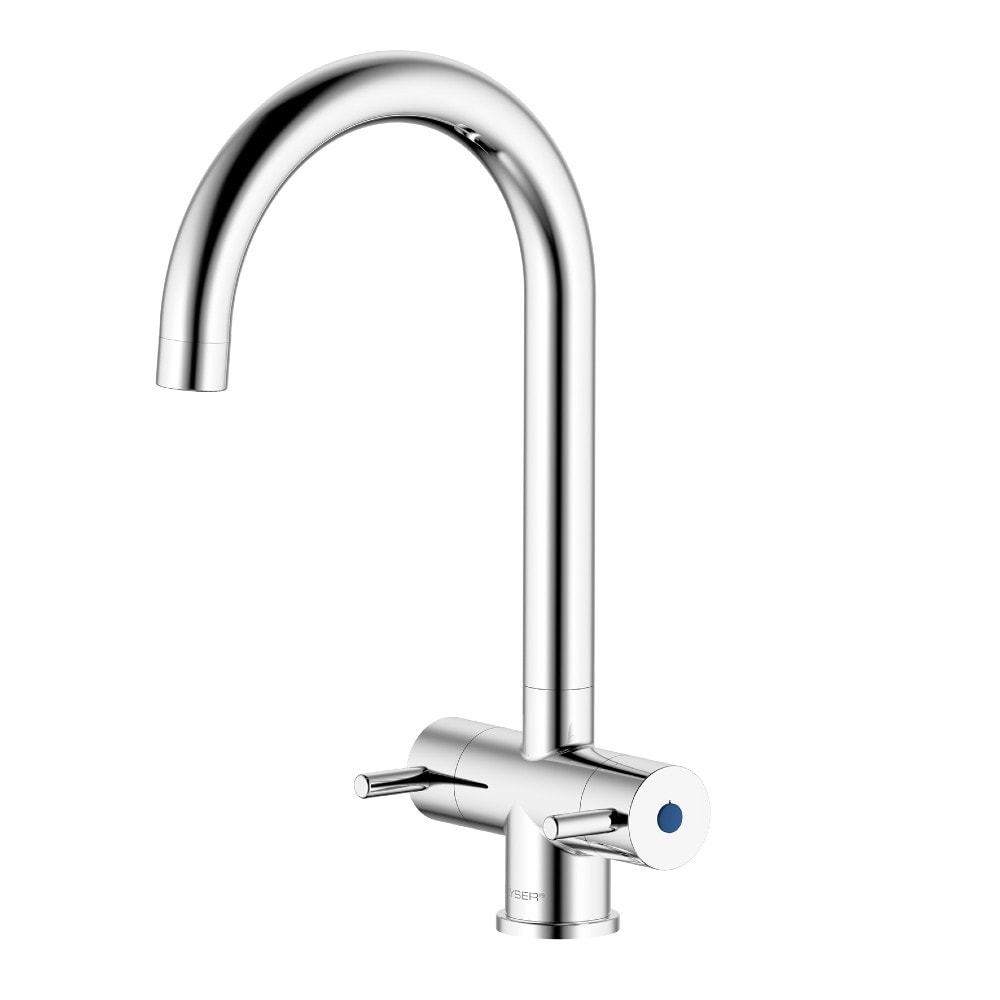 Geyser Twin køkkenarmatur i krom 40143.00
