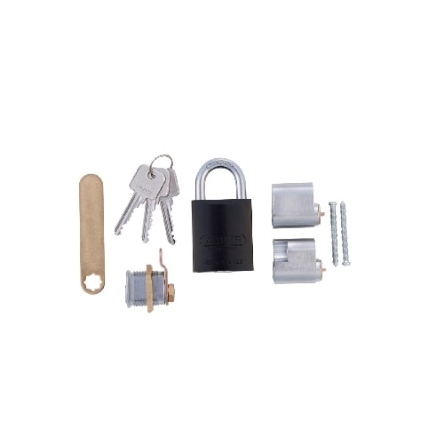 Abus GDS villasæt med rokoko cylinder, oval cylinder, postkasselås og hængelås