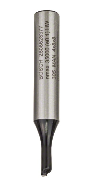 Bosch Notfræser, 8 mm, D1 6 mm, L 16 mm, G 48 mm