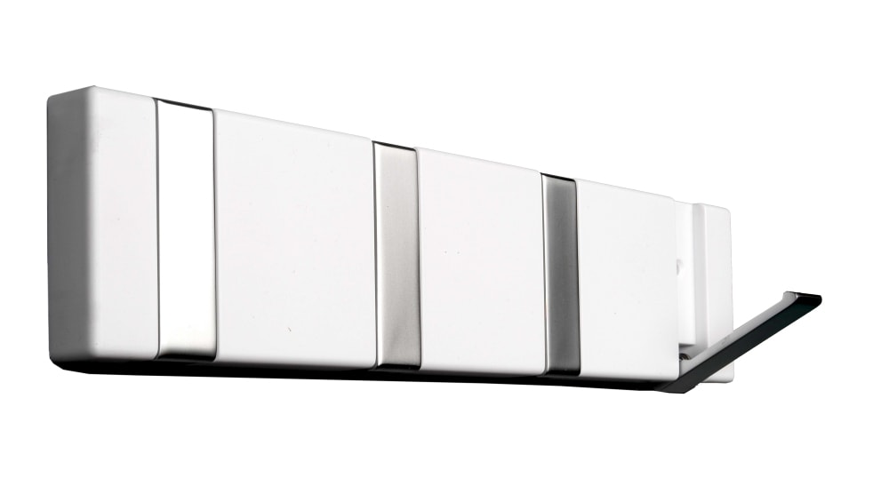 Home It® Flex Knob Strip with 6 knobs 48,4 x 2,2 x 7,2 cm white