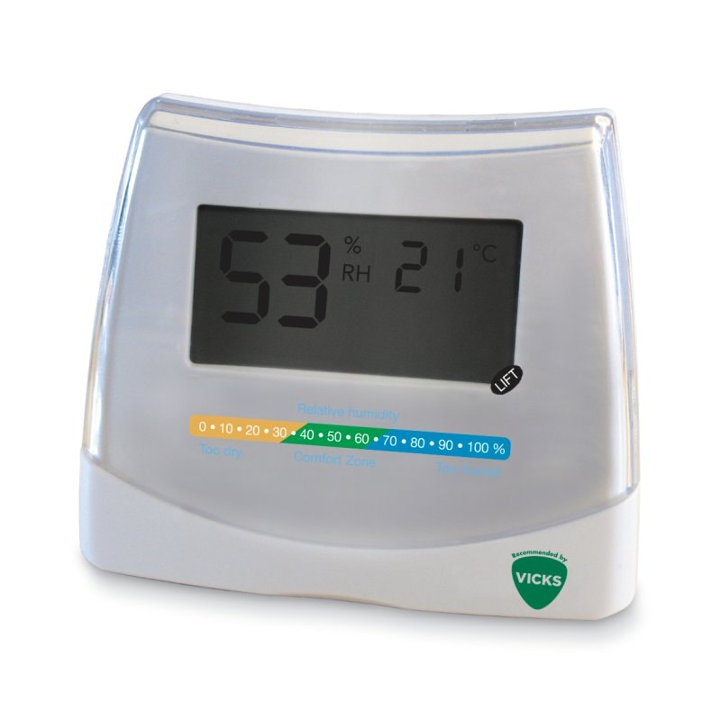 Vicks 2 In 1 Hygrometer and Thermometer