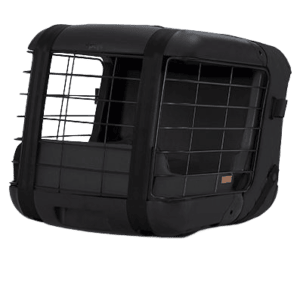 4pets Caree Hundebur Sort 46,5×47,2×57 cm