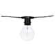 Finn-Lumor Edison lyskæde / partykæde med 10 LED Filament pærer