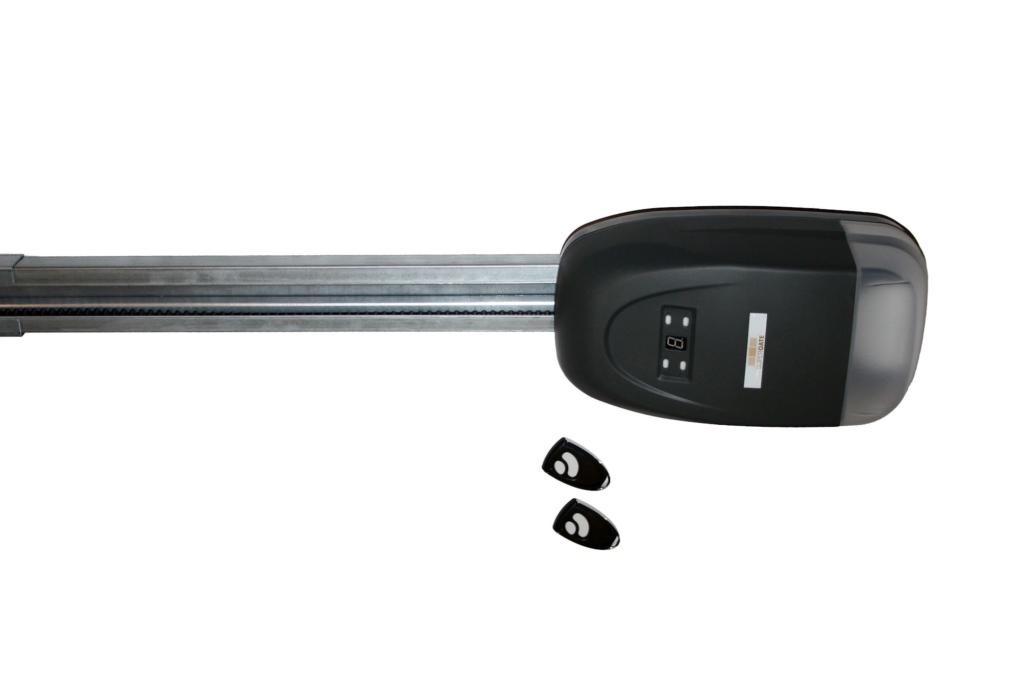 Supergate garageportåbner til ledhejseporte 800N inkl. 2 fjernbetjeninger