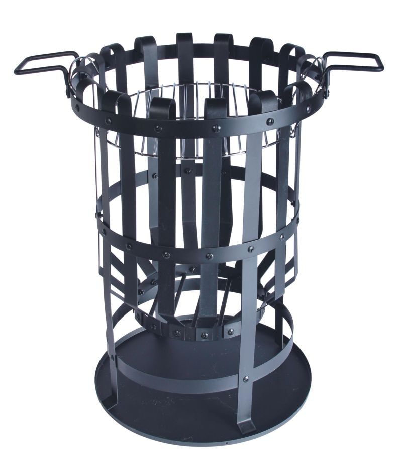 Bålkurv inkl. rist & bundplade