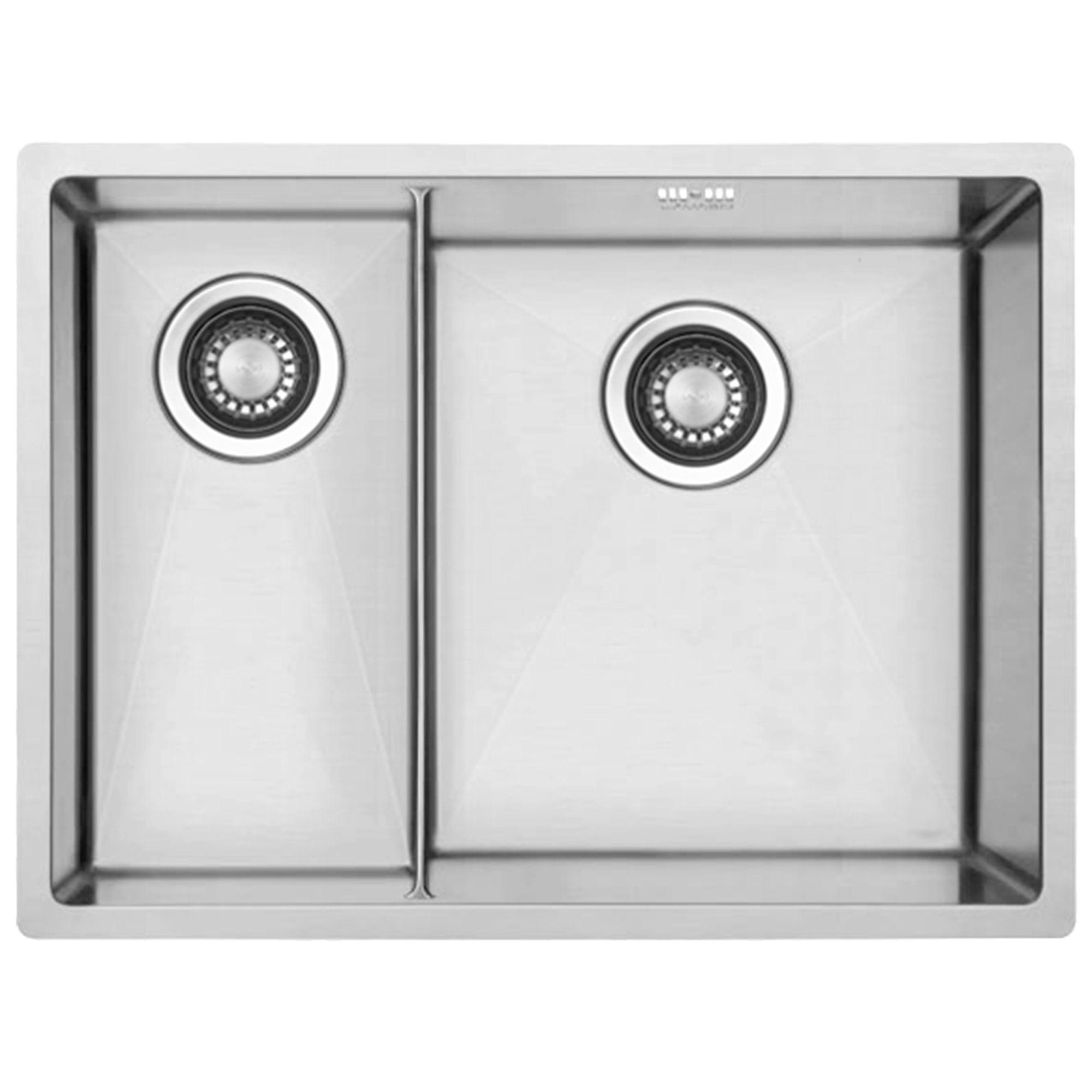 Lavabo Kubus 1.5 Soft Slim køkkenvask i rustfri 1 1/2 kumme