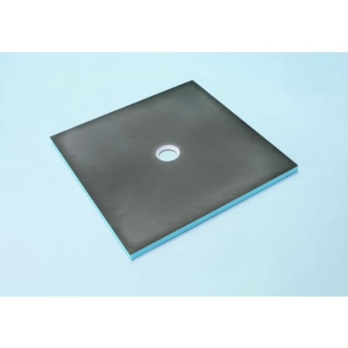 Wedi Fundo Primo gulvelement, centralt afløb 900 x 900 x 40 mm