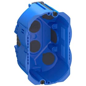 LK Fuga Air forfradåse blå 1 1/2 modul