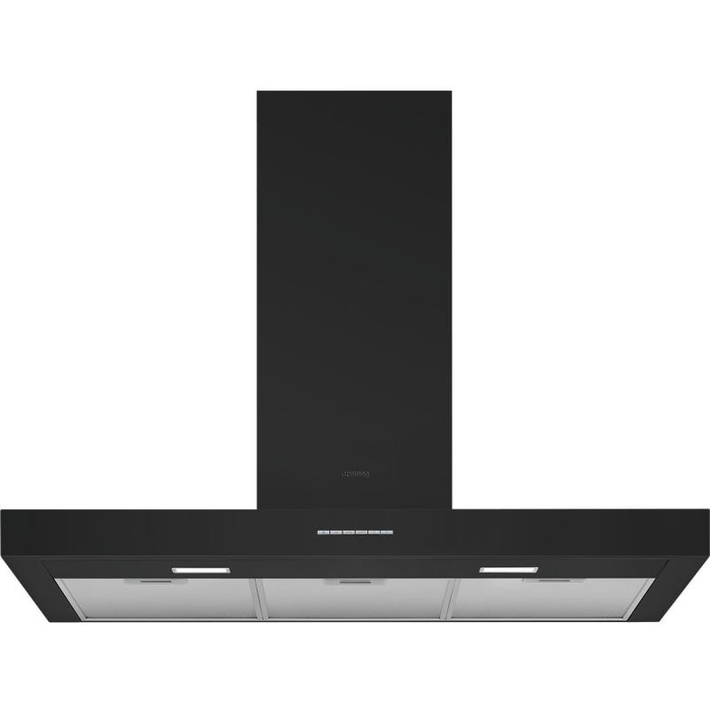 Smeg KBT900NE vægmonteret emhætte sort 90 cm