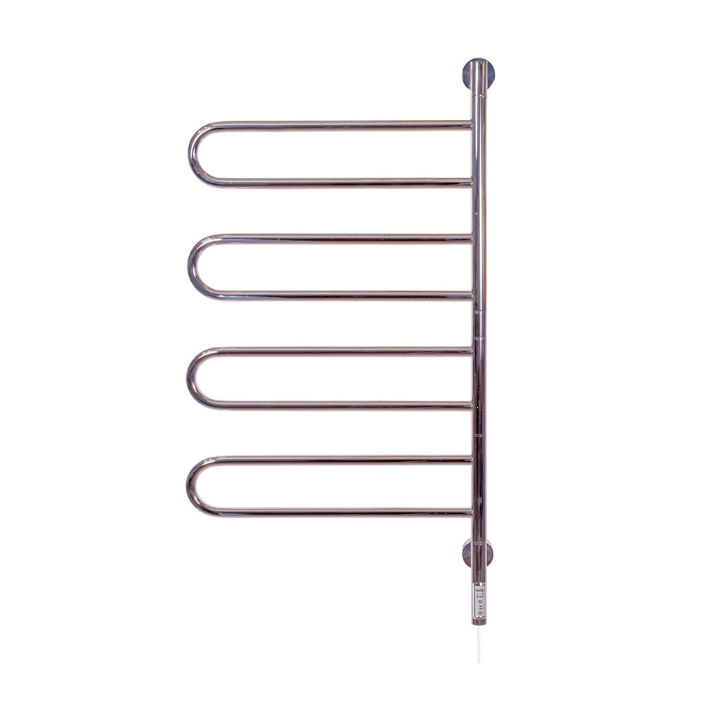 Kriss Curvo elektrisk håndklædetørrer med 4 arme 1025 x 545 mm 70 watt