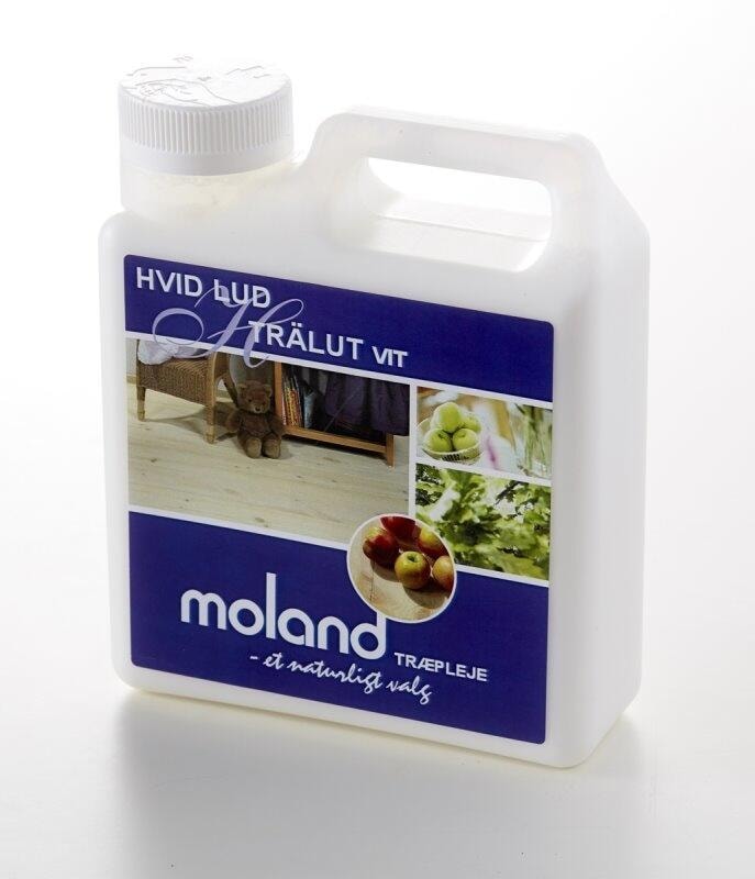 Moland hvid lud 1 liter