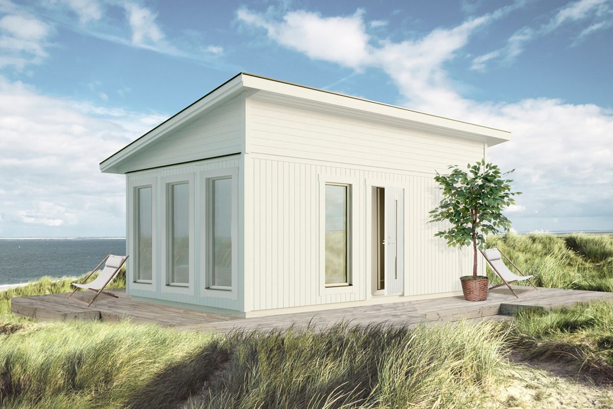 Vibostugan Vibo Njuta 25-3 Funkis hytte 24,3 m2