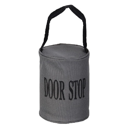 Esschert Design dørstopper i grå med hank