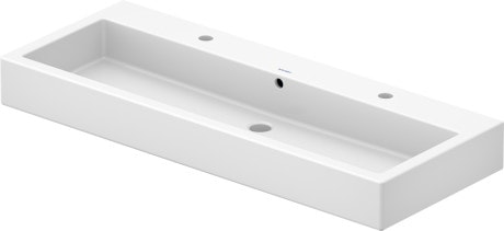 Duravit Vero håndvask med overløb 2 hanehuller 1200 x 470 mm