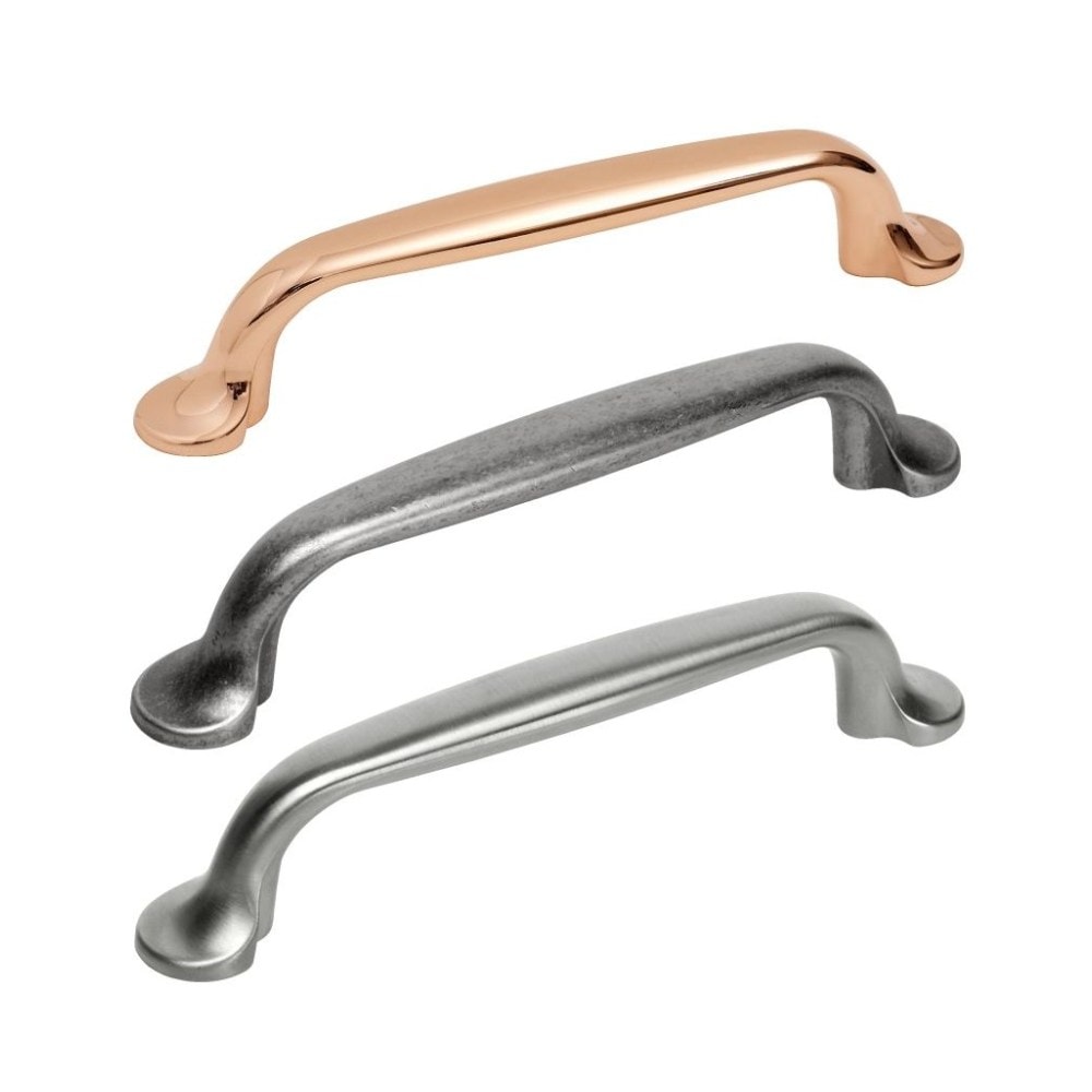 Beslag Design 7032 greb rustfri look 126 mm