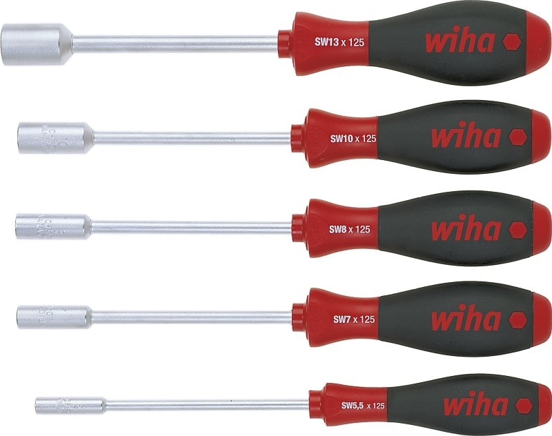 Wiha sekskant skruetrækker med rund klinge og SoftFinish