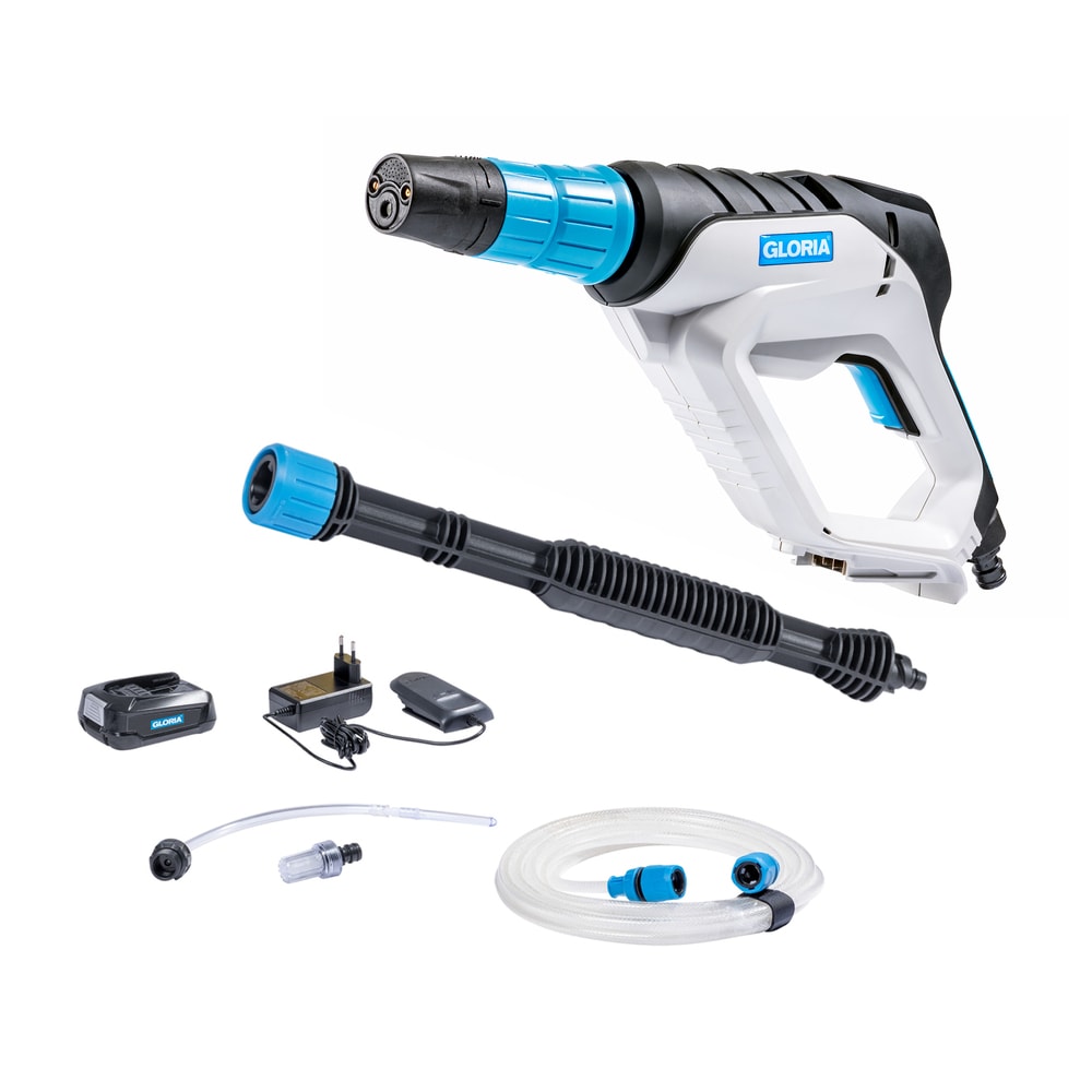 Gloria MultiJet renser 18V med batteri og lader