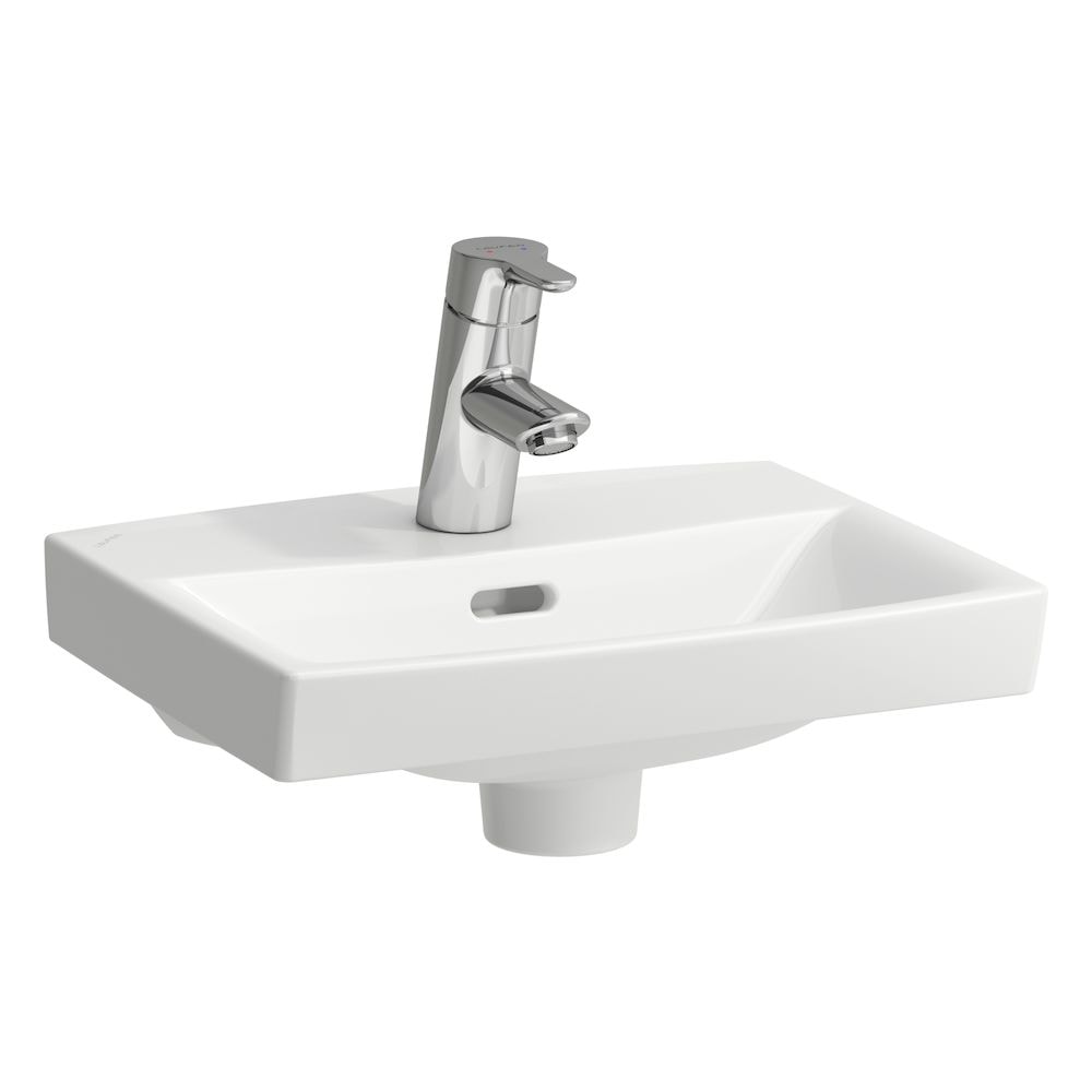 Laufen Pro N håndvask med hanehul og overløb 40x32 cm