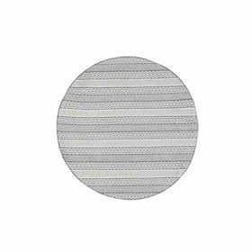 Venture Design Sishu tæppe i lysgrå uld Ø200 cm