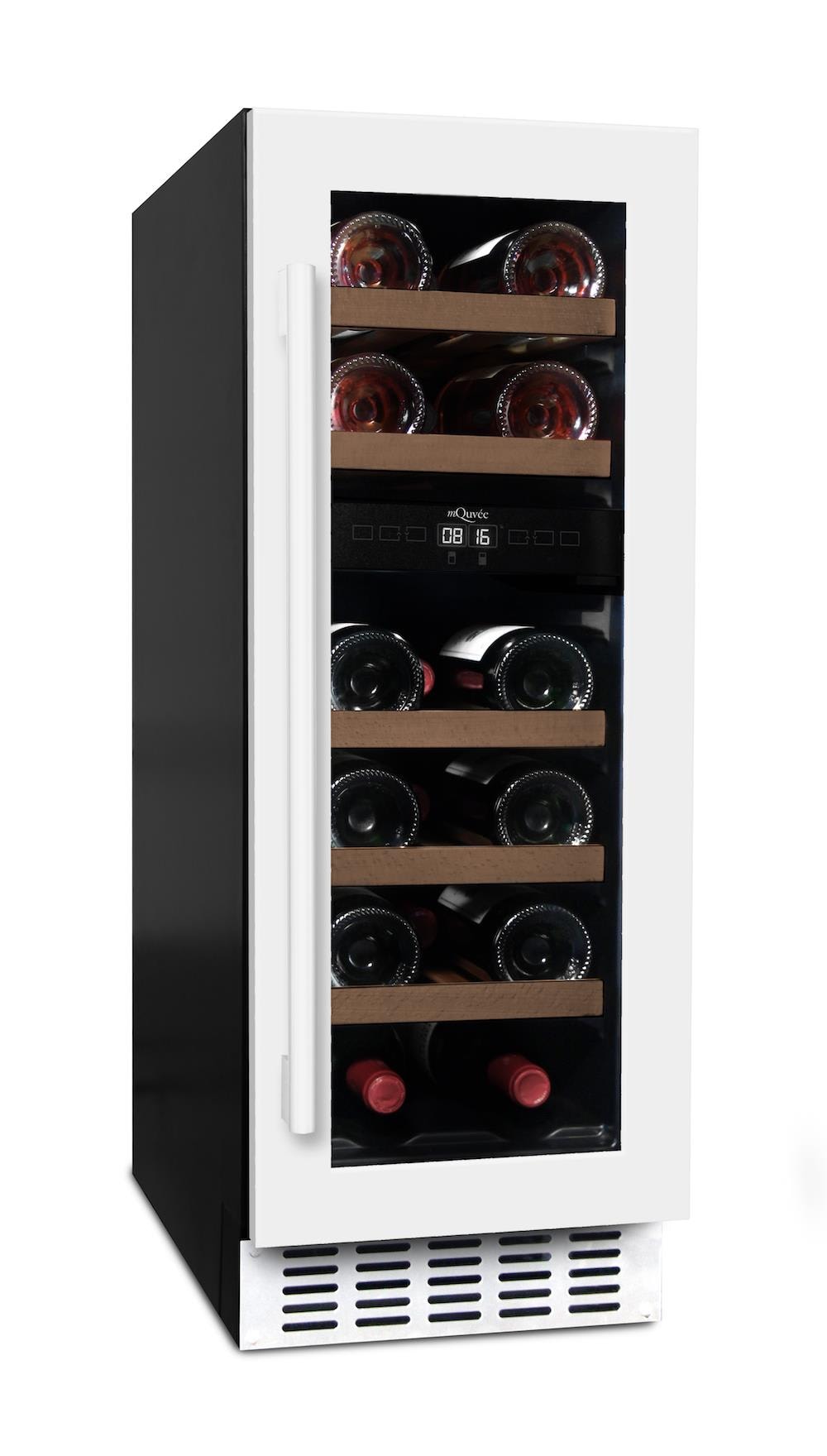 mQuvée Vinkøleskab til indbygning WineCave 30D Powder White