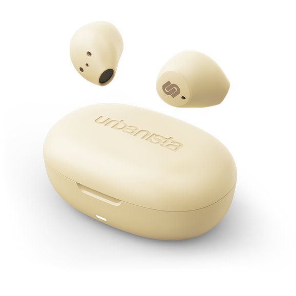 Urbanista Lisbon Vanilla Creme trådløse in-ear høretelefoner