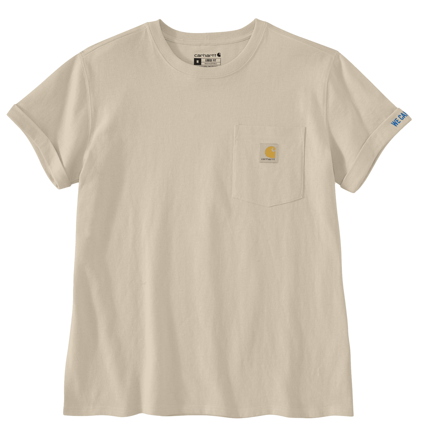Carhartt Dearborn Loose Rosie T-Shirt Women Oat Milk XL