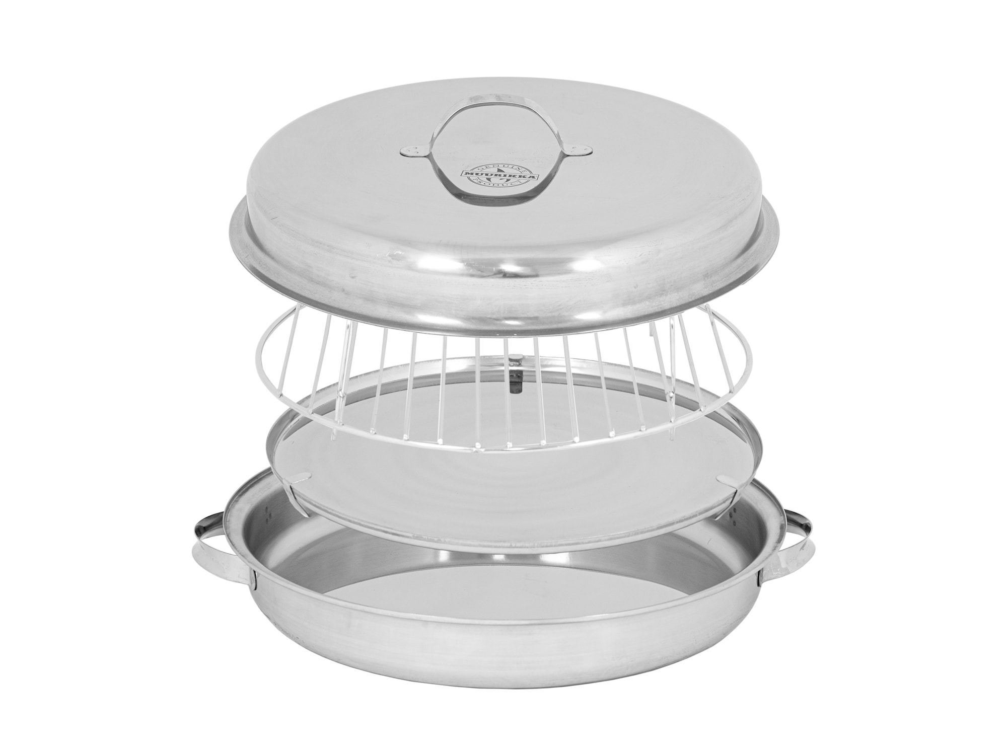 Muurikka rygepande til gas og kul 32 cm