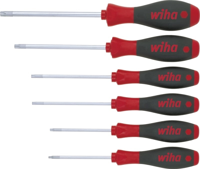 Wiha Torx skruetrækkersæt med SoftFinish 6 dele