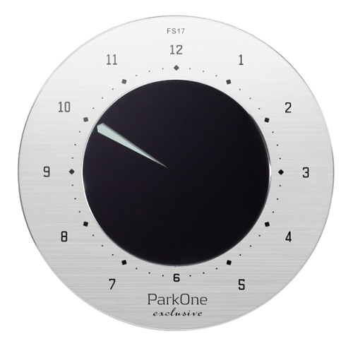ParkOne Exclusive elektronisk p-skive metal