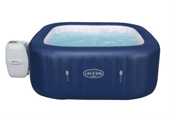 Bestway Lay-Z-Spa Hawaii AirJet oppusteligt spa 4-6 voksne 1325 liter
