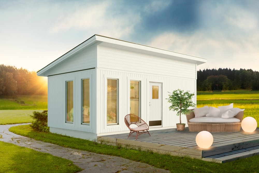 Vibostugan Vibo Njuta 25-4 Funkis hytte 24,3 m2