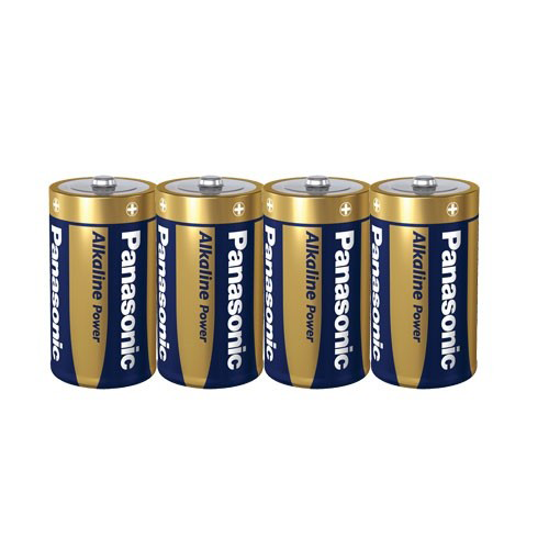 Panasonic Batteri Alkaline Power D