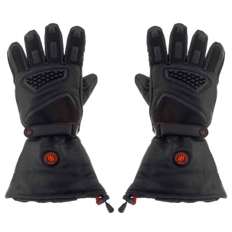 Glovii motorcykelhandsker med varme sort
