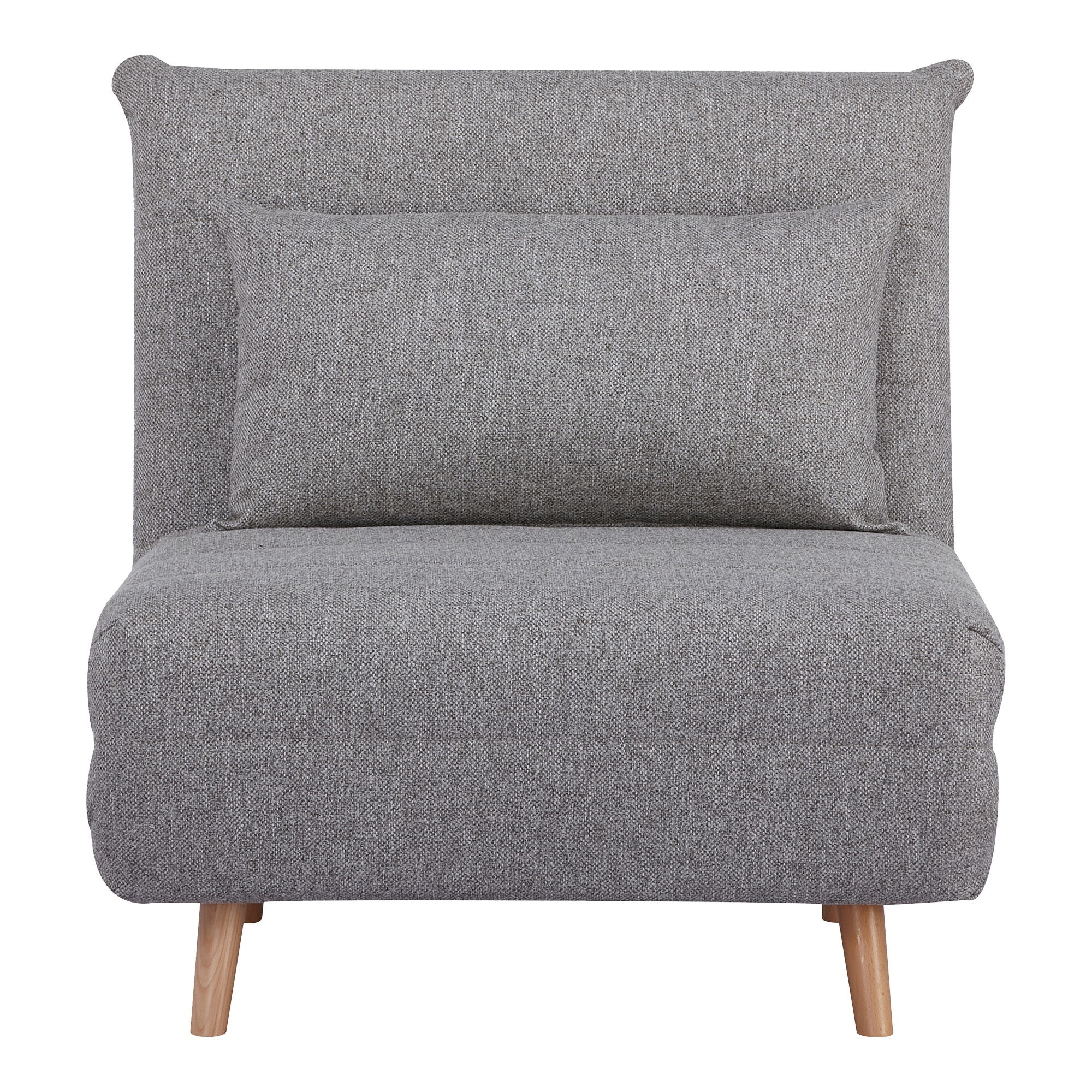 House Nordic Marlow sovesofa i grå/natur ben HN1070