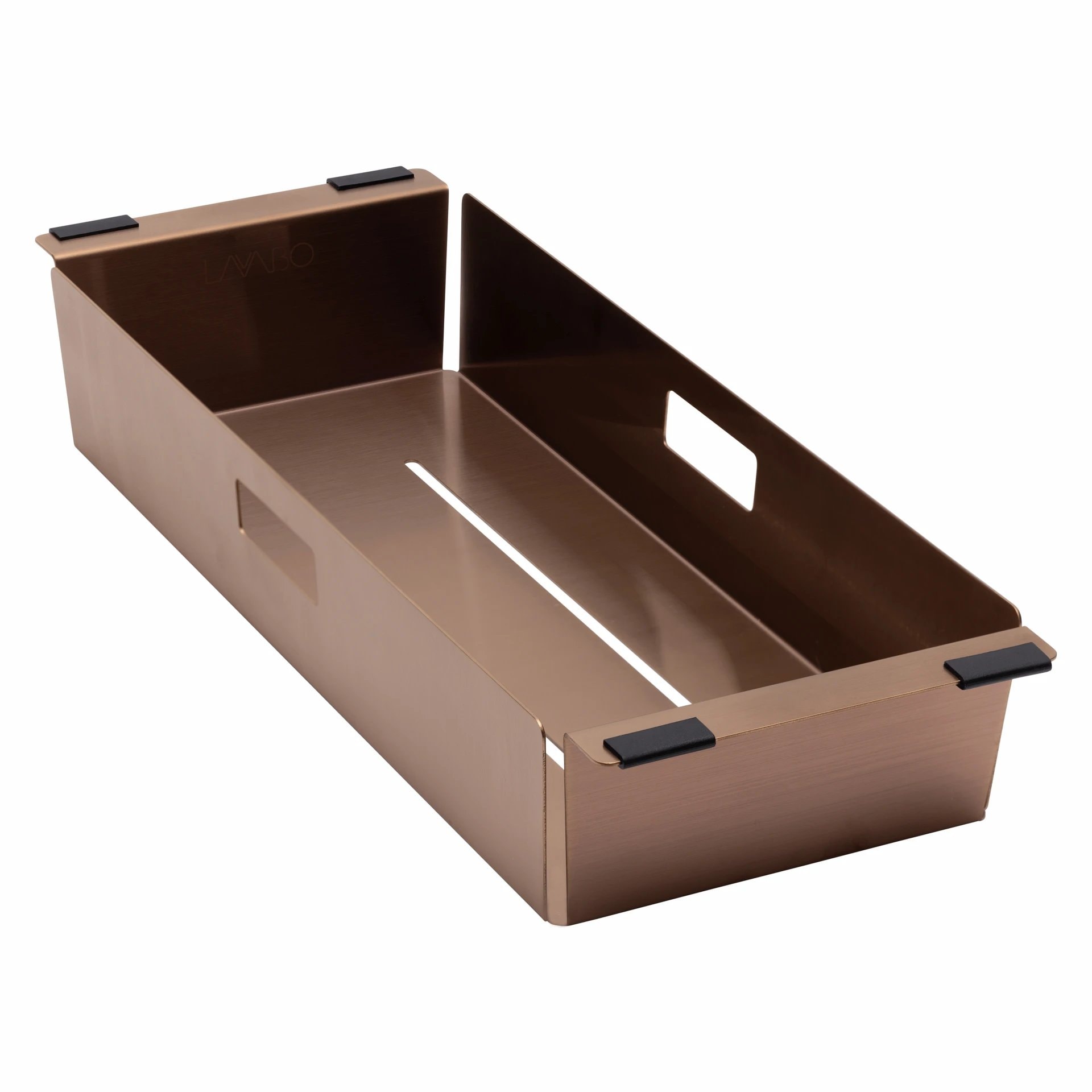 Lavabo skylleskål i PVD shadow til Kubus vaske