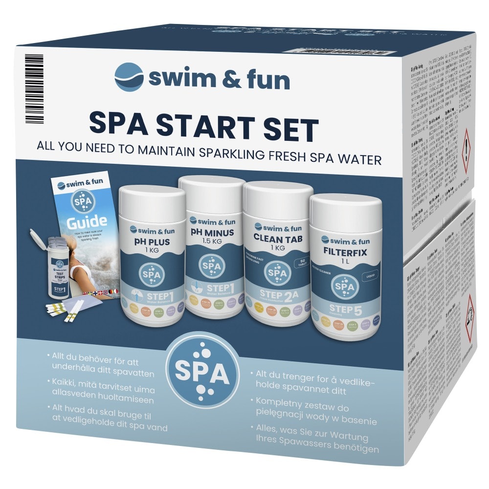 Swim & Fun Spa Start Set med vandpleje til spabade