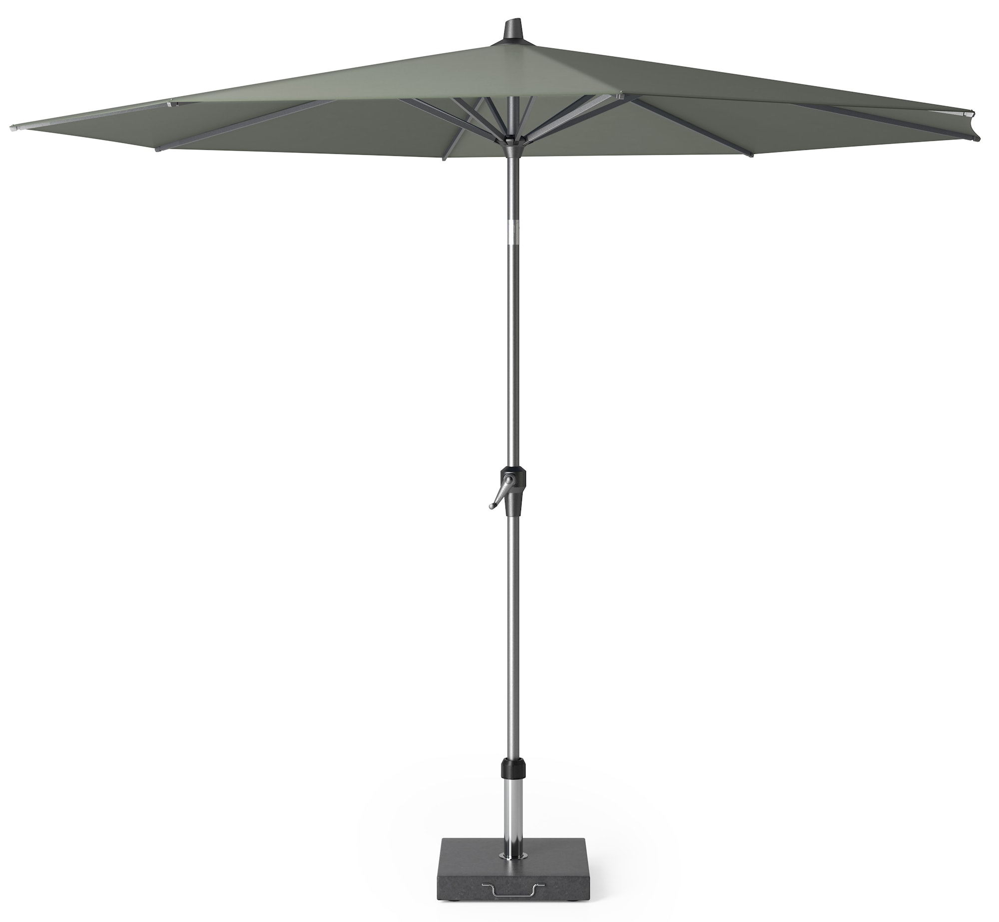 Platinum Riva Ø300 parasol Anthracite Olive