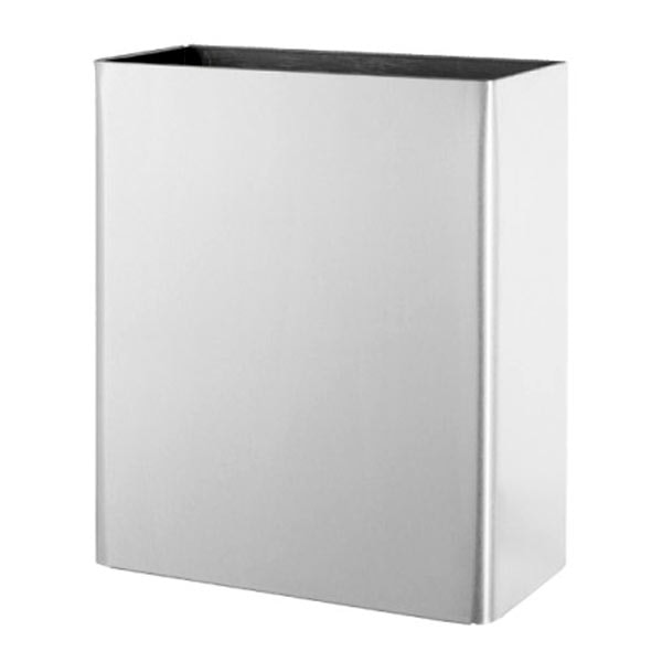 Juvel Intra Sanitet affaldsbeholder i rustfrit stål ASI0828, 355x430x165 mm