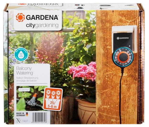 Gardena Fuldautomatisk Vanding Af Blomsterkasser