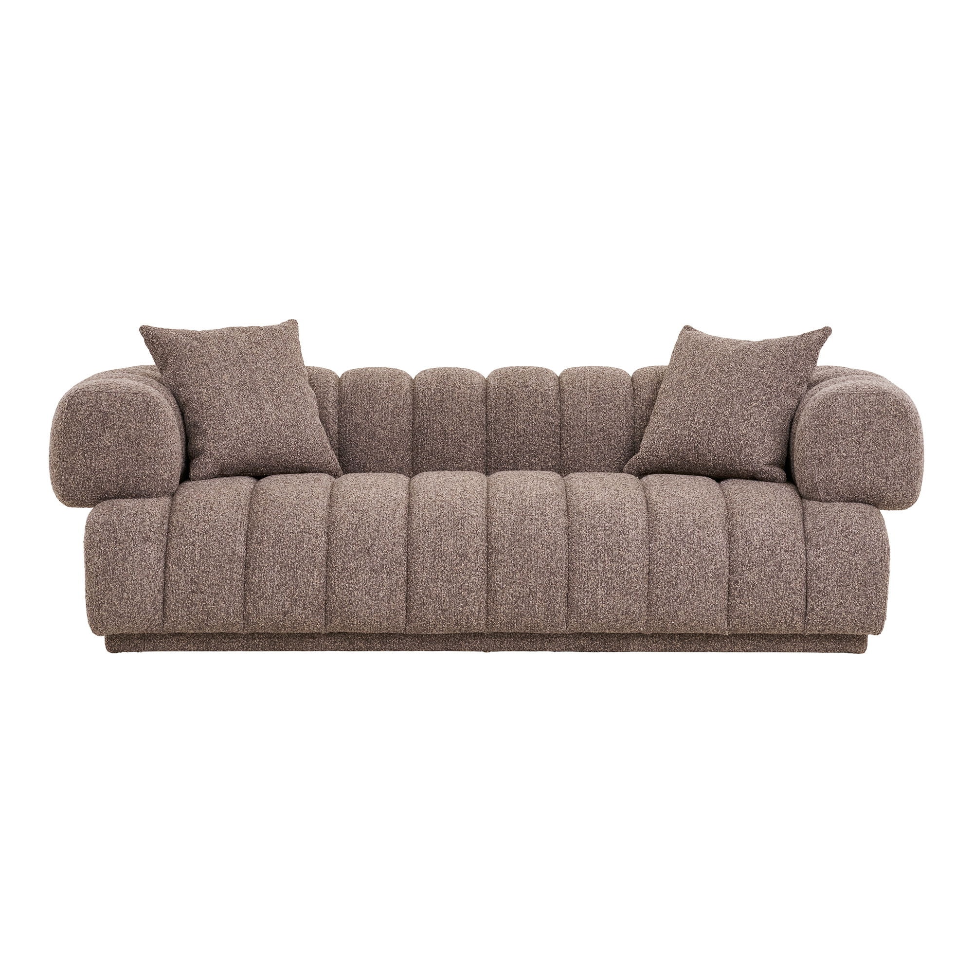 House Nordic Aurora sofa i brun med 2 puder HN1296
