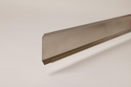 Rias alu fugeskinne til inddækningsgummi Længde 1000 mm