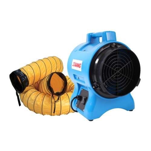 Staring VAF-200 ventilator med 7,6 meter flexslange