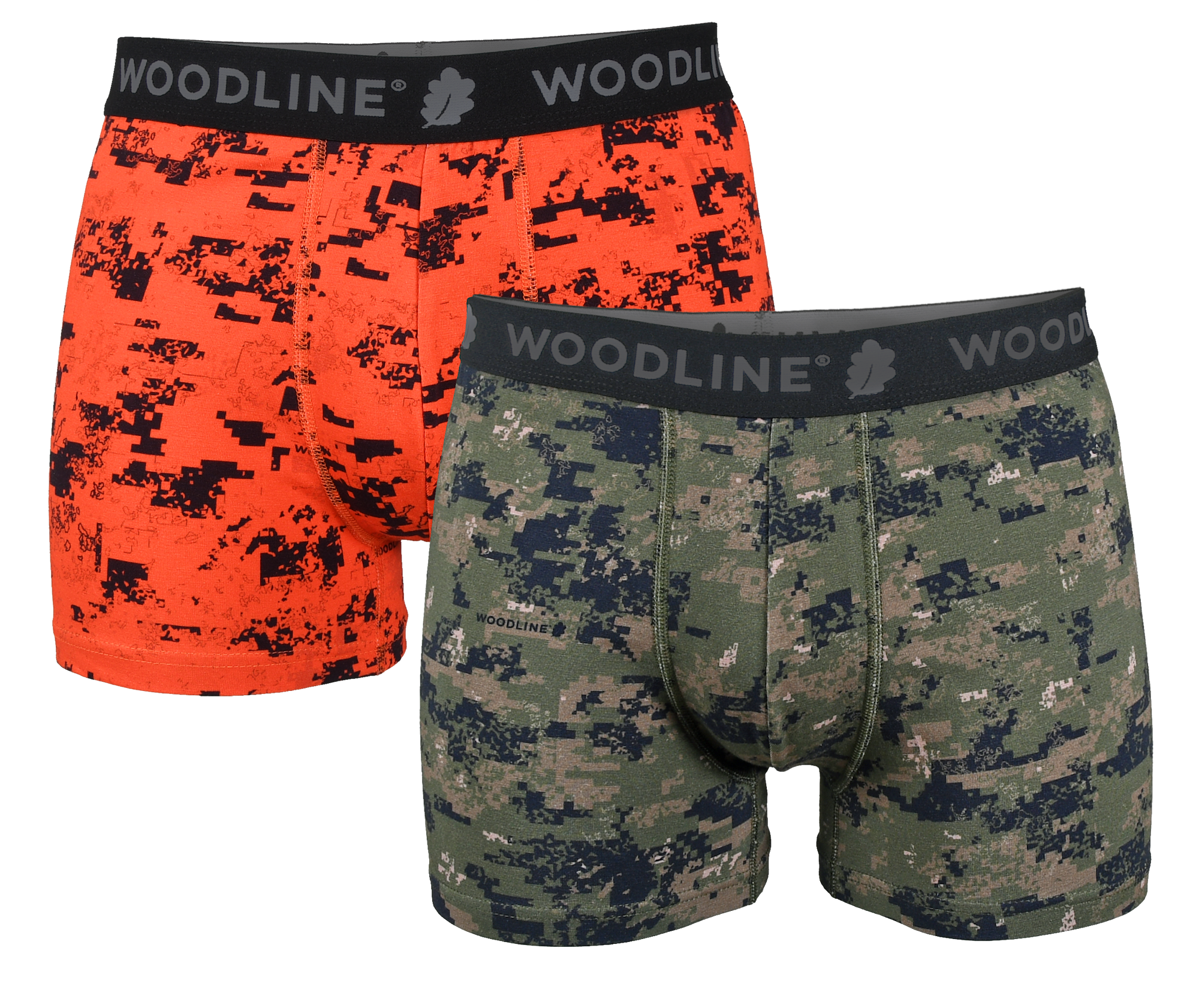 Woodline Boxerkalsong Camo 2-pack 3XL