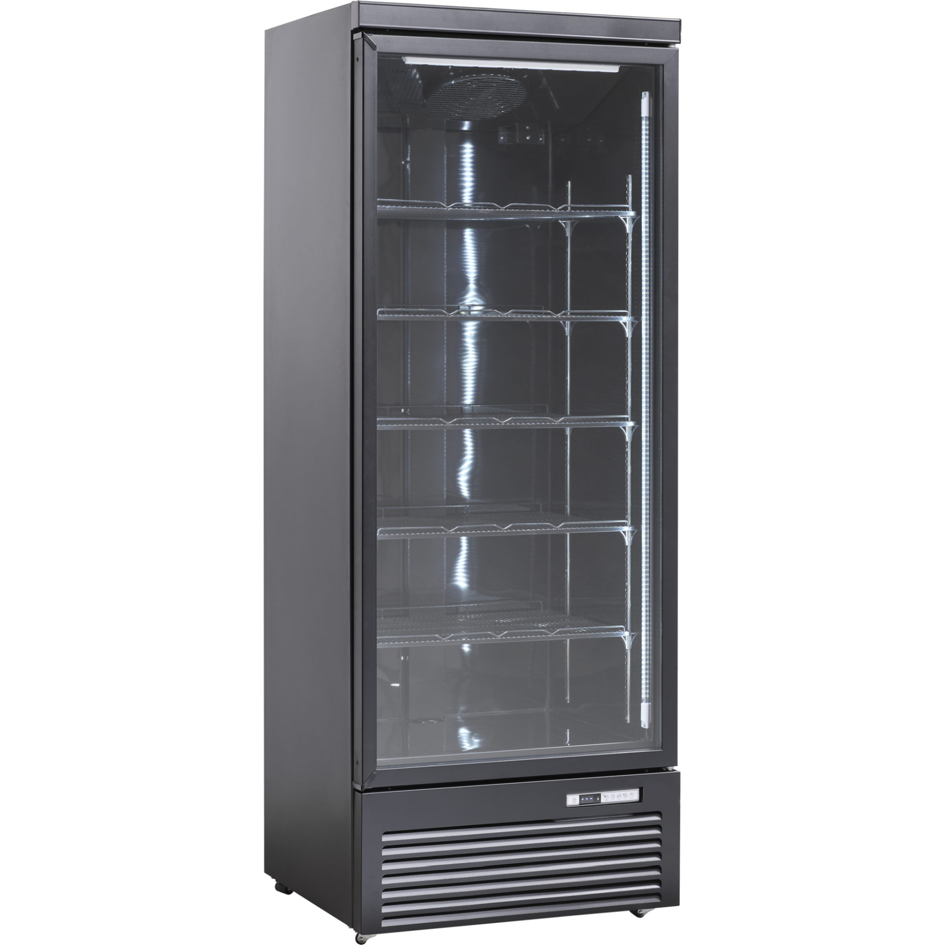 Scandomestic DF560BC display fryser sort 560L